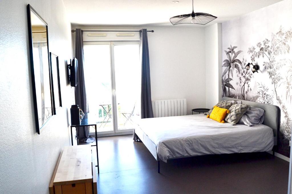 Studio Cosy Bordeaux - Parking Prive - Netflix - Tram A Cenon Exteriör bild