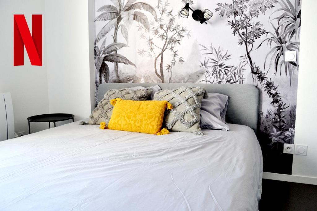 Studio Cosy Bordeaux - Parking Prive - Netflix - Tram A Cenon Exteriör bild